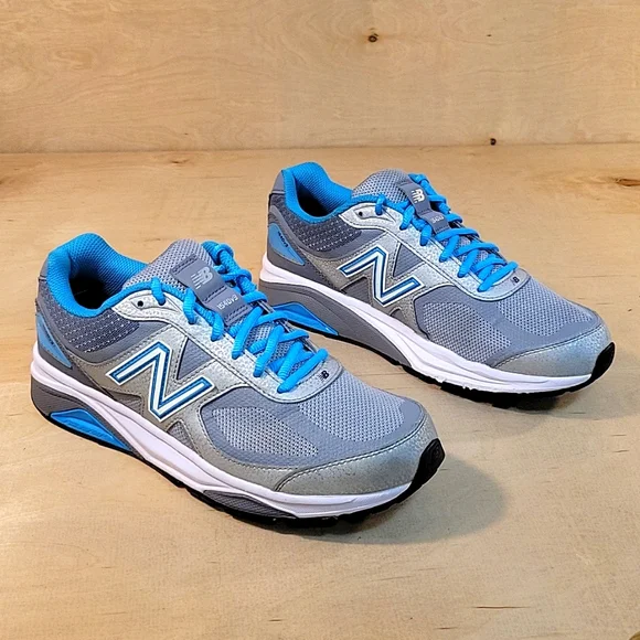 New Balance 1540v3 Encap Silver Blue Running Walking Shoes - Picture 2 of 9